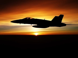 Military truck, west, sun, Jet