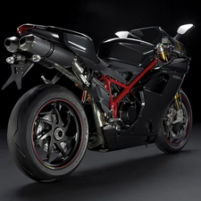 under, seat, system, exhaust, Ducati 1198s