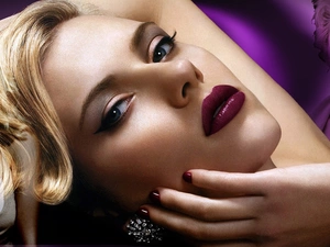 Scarlett Johansson, make-up