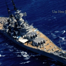armadillo, USS New Jersey