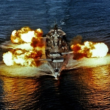 artillery, USS New Jersey, salvation