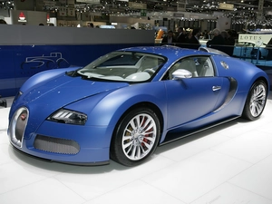 Bugatti Veyron Bleu Centenaire, V12