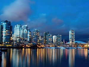 Vancouver, night