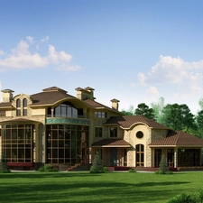 Luxury, villa
