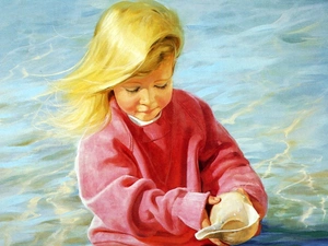 Donal Zolan, girl, water