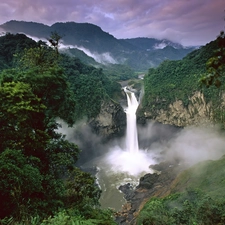 jungle, San Rafael Falls, waterfall