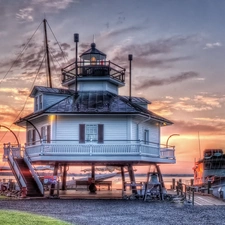 west, sun, maritime, Yachts, Lighthouse