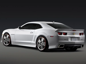 White, Camaro SS