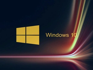 system, Windows 10, logo, operating
