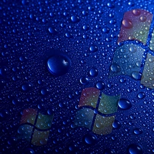 windows, water, drops