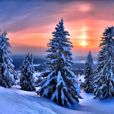 Great Sunsets, Christmas, winter