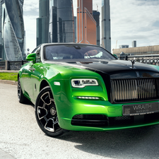 Green, Rolls-Royce Wraith