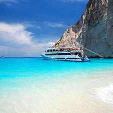 Greece, Ship, Yachts, wreck Bay